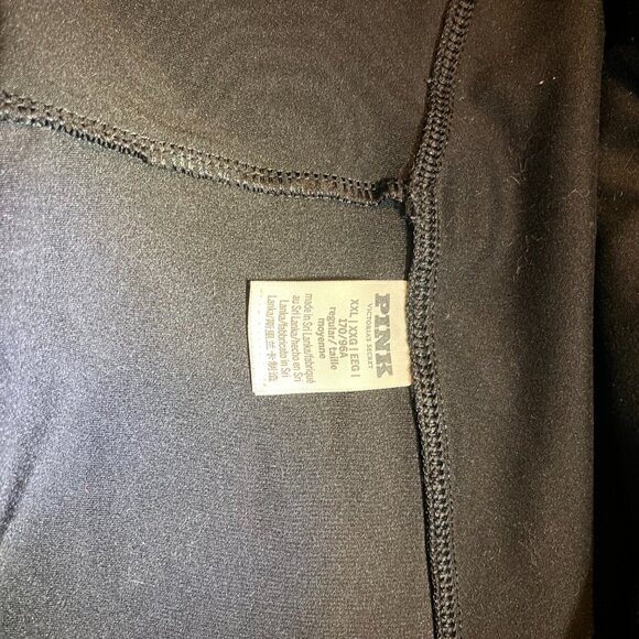 VS PINK RACING LOGO LIMITED EDITION ULTIMATE FLARE LEGGINGS IN BLACK SIZE XXL - Picture 4 of 5